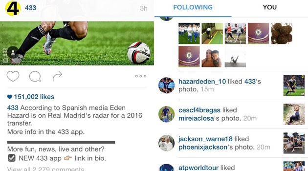 Hazard y su 'coqueteo' con el Madrid en Instagram