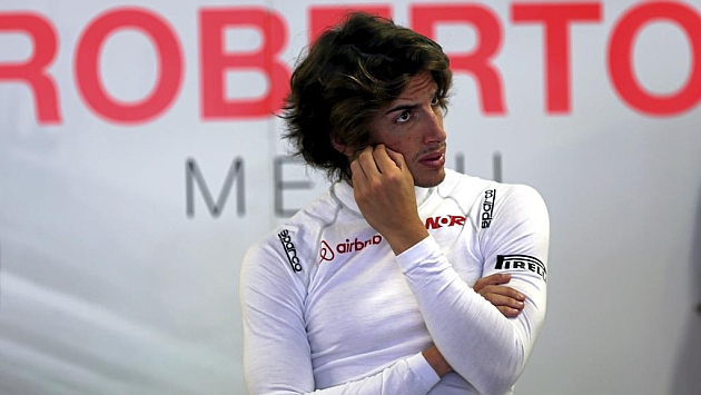 Merhi (24), durante el pasado Gran Premio de Rusia en Sochi.