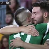 Borja Bastn marca su sexto gol en cinco jornadas consecutivas