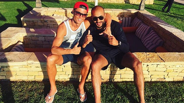 Cristiano Ronaldo disfruta sus das libres en Marruecos