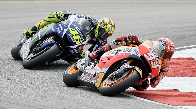 Rossi: Márquez me ha hecho perder el campeonato