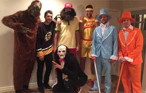 Un Halloween de lo ms terrorfico versin NBA
