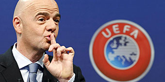 Infantino, el candidato de la UEFA