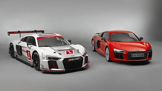 El Audi R8 de carreras, listo para la accin