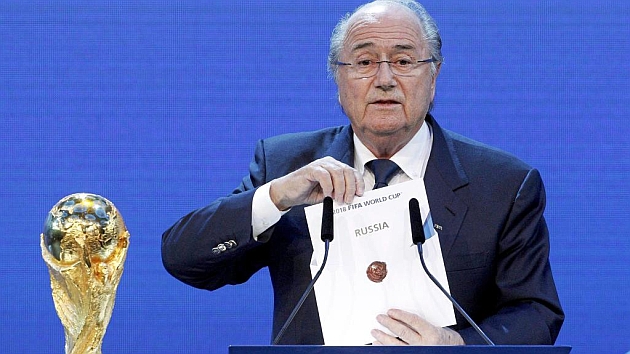 Blatter anuncia la designacin de Rusia como sede del Mundial de 2018