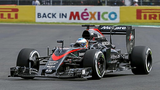 Fernando Alonso, octavo en los segundos libres a 1,5 de Rosberg