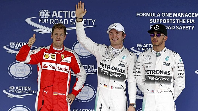 Vettel pide a Rosberg y Hamilton que lo dejen ganar en Mxico
