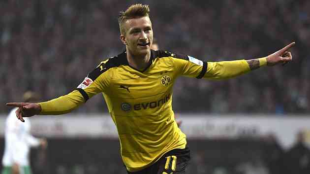Marco Reus celebra un gol con el Dortmund | REUTERS