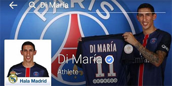 Di Mara muestra su apoyo al Madrid de cara al Clsico