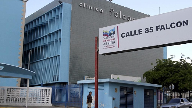 La Clnica Falcn de Maracaibo, donde fue intervenido Maradona. / FOTO: Reuters