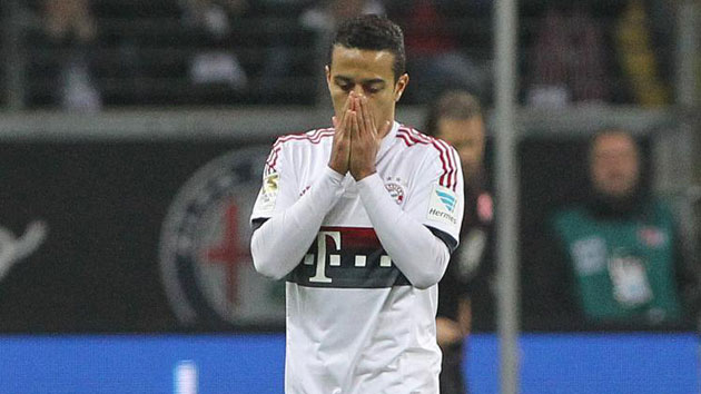 Thiago le cuesta al Bayern 800.000 euros por partido