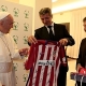 El papa Francisco recibe a Miguel ngel Gil Marn
