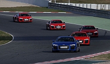 Tcnicas de conduccin deportiva con el nuevo Audi R8