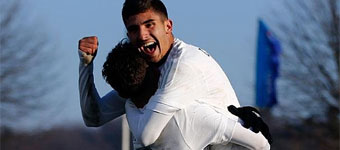 Cristian y Mayoral dieron brillo a la goleada del Madrid
