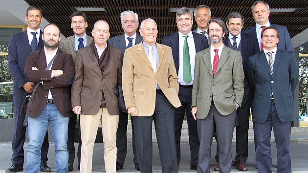 Presidentes de territorial con Miguel Cardenal