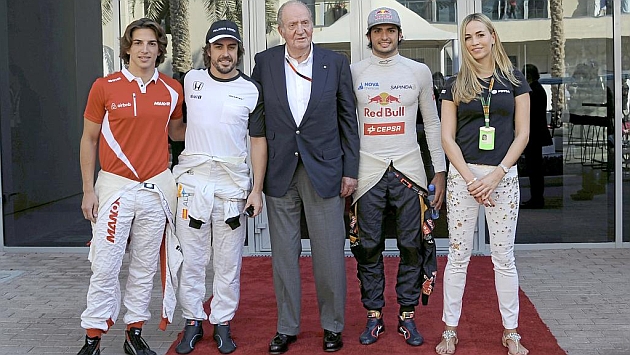 Don Juan Carlos: Ojal haya ms espaoles en F1