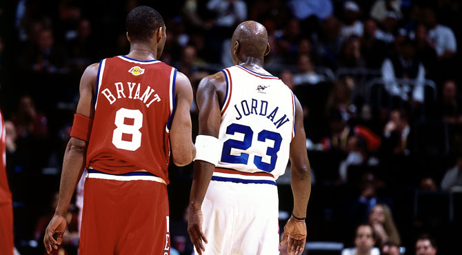 Kobe Bryant: el clon de Michael Jordan