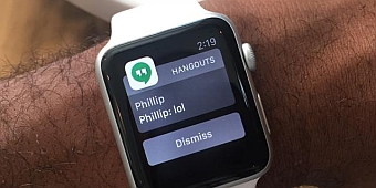 Hangouts desde Apple Watch