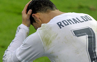 Cristiano Ronaldo busca su media