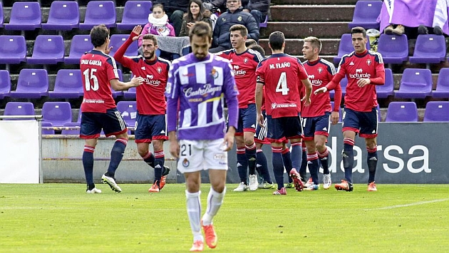 Guzmn, cabizbajo tras recibir un gol ante Osasuna. Foto: Csar Minguela (MARCA).
