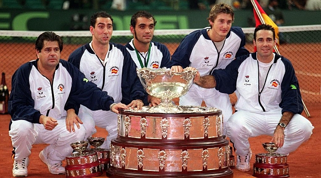 El equipo campeón de la primera Copa Davis