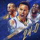 Curry tira de pica y 38 puntos para poner 28-0 a los Warriors