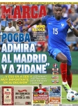 "Pogba admira al Madrid y a Zidane"
