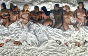 Kanye West monta una orga de celebrities