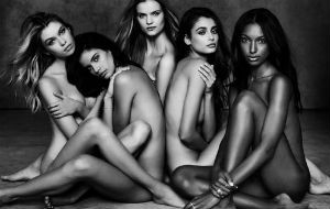 Los ngeles de Victoria's Secret se desnudan 