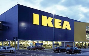 Ikea pondr tiendas dentro de las ciudades Dnde?