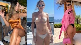 El topless de Chiara Ferragni, el posado de Wanda Nara y otras vacaciones de los famosos