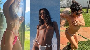 Así burlan las famosas la censura de Instagram: desnudos y topless veraniegos
