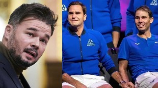 La reflexin de Gabriel Rufin que triunfa en Twitter y engrandece las figuras de Federer y Nadal