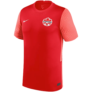 Primera camiseta Canadá, Mundial Qatar 2022