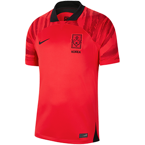 Primera camiseta Corea del Sur, Mundial Qatar 2022