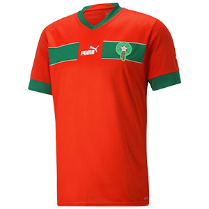 Primera camiseta Marruecos, Mundial Qatar 2022
