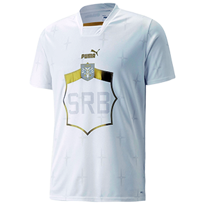 Segunda camiseta Serbia, Mundial Qatar 2022