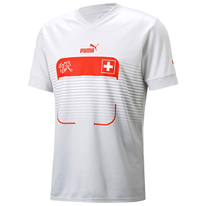 Segunda camiseta Suiza, Mundial Qatar 2022