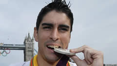 Nicolás García. Londres 2012. Medalla de plata en taekwondo, -80 kg.
