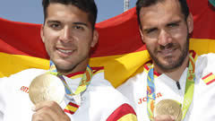 Saúl Craviotto y Cristian Toro. Río 2016. Medalla de oro en piragüismo, K-2 200 m.