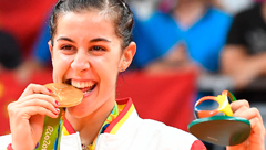 Carolina Marín. Río 2016. Medalla de oro en badminton.