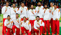 Seleccin masculina. Rio 2016. Medalla de bronce en baloncesto