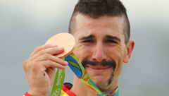 Carlos Coloma. Rio 2016. Medalla de bronce en Mountain Bike