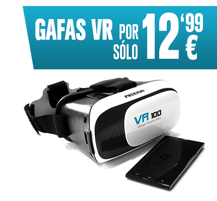 Gafas VR por sólo 12,99€