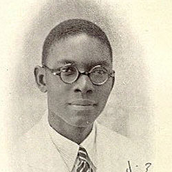 Azakiwe, durante su etapa de estudiante
